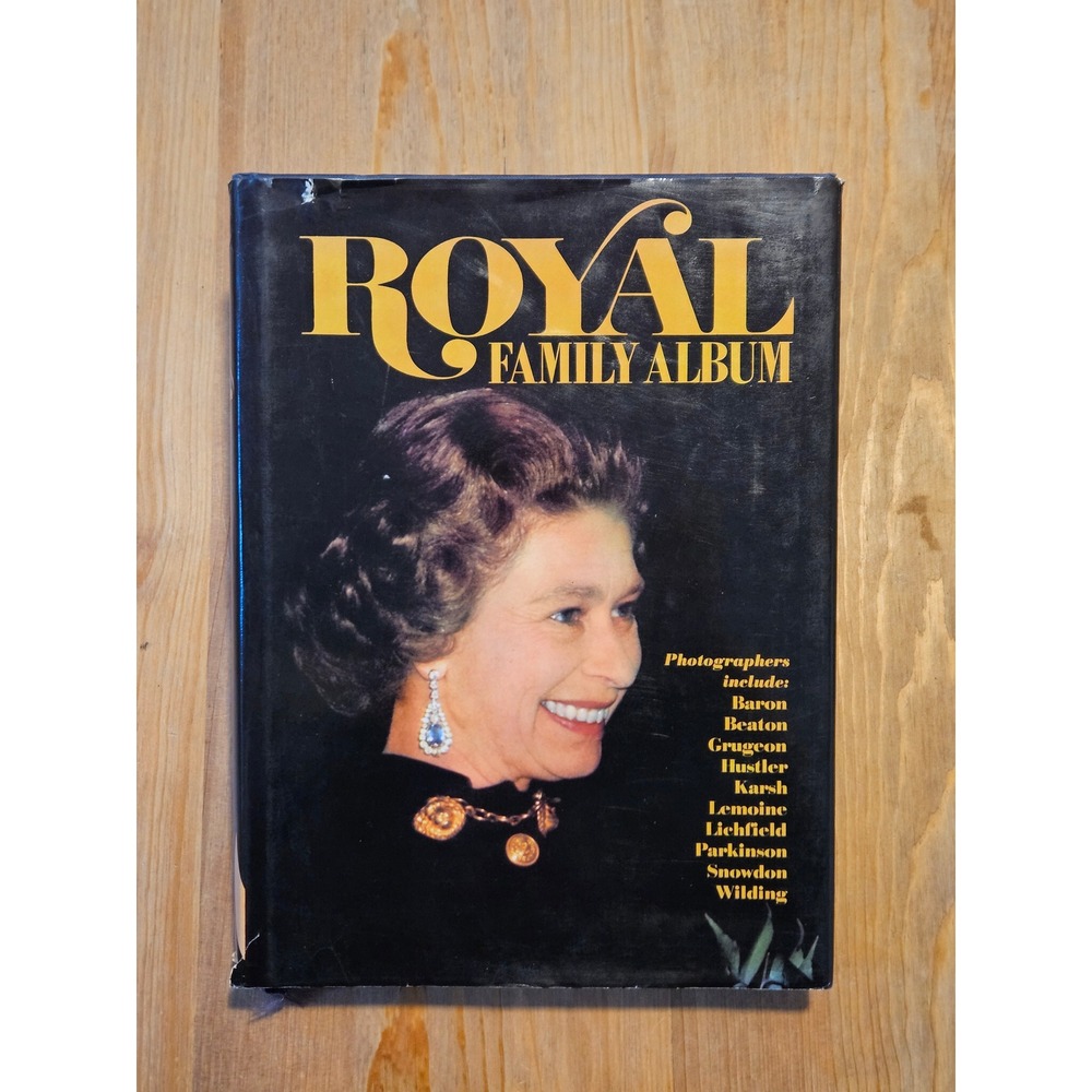 Royal Family Album Hardcover Book Mayflower Books Queen Elizabeth II Portraits